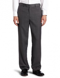 Louis Raphael ROSSO Men's Washable Wool Blend Flat Front Dress Pant, Charcoal34x34 Louis Raphael ROSSO Men's Washable Wool Blend Flat Front Dress Pant, Charcoal34x34