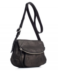 A chic place to stash your cash, cards and more--Lucky Brand's small Stash crossbody bag.
