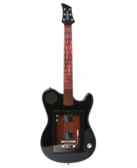 Get ready to shred like never before with All-Star Guitar from ION. This full-size electric guitar transforms your iPad into an amazing guitar-learning experience and can be played anywhere, as it requires no cables or external connections. The strings can be strummed together or plucked individually, and its 14 rows of 84 fret-board buttons mean you can easily play thousands of songs. Get ready to shred like never before with All-Star Guitar from ION. This full-size electric guitar transforms your iPad into an amazing guitar-learning experience and can be played anywhere, as it requires no cables or external connections. The strings can be strummed together or plucked individually, and its 14 rows of 84 fret-board buttons mean you can easily play thousands of songs.