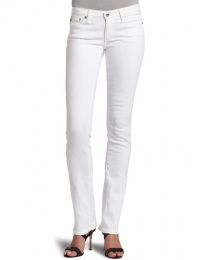 AG Adriano Goldschmied Women's Ballad Slim Bootcut Jean, White, 30