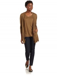 THE LOOKRibbed neckline and openingAsymmetrical open frontLong ribbed cuff sleeves Front patch pocketsRibbed hem with vented sidesTHE FITAbout 32 from shoulder to hemTHE MATERIAL70% silk/30% cottonCARE & ORIGINHand washImportedModel shown is 5'9½ (176cm) wearing US size Small. THE LOOKRibbed neckline and openingAsymmetrical open frontLong ribbed cuff sleeves Front patch pocketsRibbed hem with vented sidesTHE FITAbout 32 from shoulder to hemTHE MATERIAL70% silk/30% cottonCARE & ORIGINHand washImportedModel shown is 5'9½ (176cm) wearing US size Small.