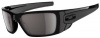 Oakley Fuel Cell Men's Lifestyle Race Wear Sunglasses - Polished Black/Matte Black/Warm Grey / One Size Fits All