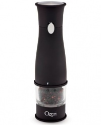 Artesio Soft Touch Electric Pepper Mill and Grinder, by Ozeri