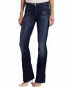 7 For All Mankind Women's Mid Rise Bootcut Jean, Aggressive Siren, 30