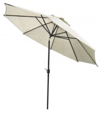 Coolaroo 11 Feet Round Patio Umbrella with 3 Position Tilt-Aluminum Pole, Smoke Coolaroo 11 Feet Round Patio Umbrella with 3 Position Tilt-Aluminum Pole, Smoke