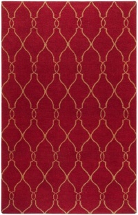 Area Rug 2x3 Rectangle Transitional Brick Color - Surya Fallon Rug from RugPal Area Rug 2x3 Rectangle Transitional Brick Color - Surya Fallon Rug from RugPal