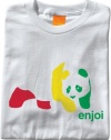 ENJOI Rasta Panda Short Sleeve T Shirt