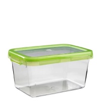 OXO Good Grips LockTop 74.4-Ounce Rectangle Container with Green Lid OXO Good Grips LockTop 74.4-Ounce Rectangle Container with Green Lid