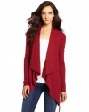 Three Dots Women's Open Cardigan