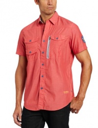 Nautica Men's Short Sleeve Yarn Dyed Solid Fisherman Shirt Nautica Men's Short Sleeve Yarn Dyed Solid Fisherman Shirt