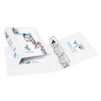 Avery Durable View Binder with 3-Inch Slant Ring, Holds 8.5 x 11-Inch Paper, White, 1 Binder (17042) Avery Durable View Binder with 3-Inch Slant Ring, Holds 8.5 x 11-Inch Paper, White, 1 Binder (17042)