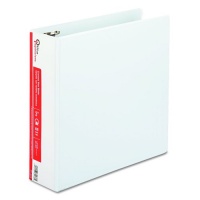 Office Impressions Round Ring Economy Vinyl View Binder, 3 Inch Capacity, White (82236) Office Impressions Round Ring Economy Vinyl View Binder, 3 Inch Capacity, White (82236)