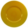 Waechtersbach Effect Glaze Lemon Peel Rimmed Charger Plates, Set of 2