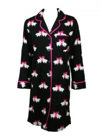 Charter Club Womens Sheep Love Button-Up Long Sleeve Sleep Shirt Charter Club Womens Sheep Love Button-Up Long Sleeve Sleep Shirt