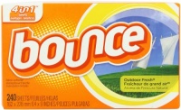 Bounce Outdoor Fresh Fabric Softener Sheets 240 Count Bounce Outdoor Fresh Fabric Softener Sheets 240 Count