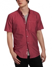 Hurley Men's Ace Oxford Short Sleeve Woven Shirt