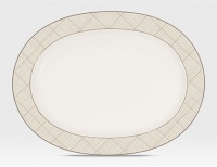 Noritake Veneto Oval Platter, 14 Noritake Veneto Oval Platter, 14