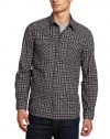 Kenneth Cole Men's Western Plaid Shirt