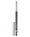 Favorite automatic eyeliner pencil, now in richly pigmented shades for instant intensity. Glides on. Smudges to a smooth blur of color with the convenient smudge tool on the opposite end. Needs no sharpening silky formula is always ready to line and define with ease. Stays on all day. Ophthalmologist-tested.