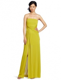 BCBGMAXAZRIA Women's Maryanne Strapless Gown, Dill, X-Small BCBGMAXAZRIA Women's Maryanne Strapless Gown, Dill, X-Small