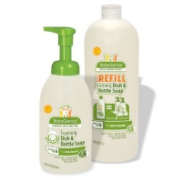 BabyGanics Foaming Dish & Bottle Soap Eco Pack, Refill & Foaming Pump Bottle, Fragrance Free, 33.8 Ounces BabyGanics Foaming Dish & Bottle Soap Eco Pack, Refill & Foaming Pump Bottle, Fragrance Free, 33.8 Ounces