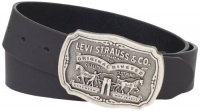 Levi's Men's 40mm Leather Antique Buckle Belt Levi's Men's 40mm Leather Antique Buckle Belt