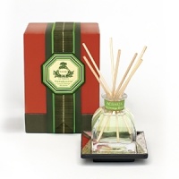 Infuse your home with the redolent fragrance of lime and orange blossoms for a luxurious, welcoming aroma that warms your spirit. This fine diffuser also makes a sweet gift. Infuse your home with the redolent fragrance of lime and orange blossoms for a luxurious, welcoming aroma that warms your spirit. This fine diffuser also makes a sweet gift.