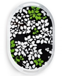 Anything but traditional, the Victorian platter features vintage blooms silhouetted against go-anywhere melamine. A favorite for summer entertaining from QSquared. Anything but traditional, the Victorian platter features vintage blooms silhouetted against go-anywhere melamine. A favorite for summer entertaining from QSquared.