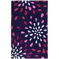 St Croix Trading Company Structure Purple Rain 4x6 Area Rug