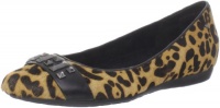 Rockport Women's Faye Studded Ballet Flat,Leopard Pony,9 M US Rockport Women's Faye Studded Ballet Flat,Leopard Pony,9 M US