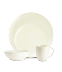 Full of possibilities, this ultra-versatile Colorwave white dinnerware set is half glossy, half matte and entirely timeless in durable stoneware. Mix and match service for four with square shapes or any of the other Colorwave shades. Full of possibilities, this ultra-versatile Colorwave white dinnerware set is half glossy, half matte and entirely timeless in durable stoneware. Mix and match service for four with square shapes or any of the other Colorwave shades.