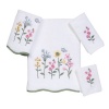 Avanti Premier Country Floral 4-Piece Towel Set, White