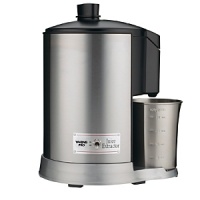 Waring Health juice extractor so you can have fresh squeezed orange juice or any of your other favorite juices at home. Comes with 32-oz. glass. Both in stainless steel finish. Model JEX328. Carries manufacturers warranty. Refer to Frequently Asked Questions to find out how to request a copy of the manufacturer's warranty. Waring Health juice extractor so you can have fresh squeezed orange juice or any of your other favorite juices at home. Comes with 32-oz. glass. Both in stainless steel finish. Model JEX328. Carries manufacturers warranty. Refer to Frequently Asked Questions to find out how to request a copy of the manufacturer's warranty.