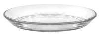 Duralex Lys 5 3/8 Inch Clear Club Plate, Set of 6