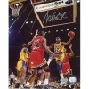 Steiner Sports NBA Magic Johnson In Mid Air Vs Horace Grant Vertical Autographed 8-by-10-Inch Photograph