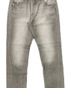 Calvin Klein Men's CK One Slouchy Slim Grey Wash Jeans