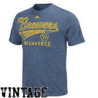 MLB Milwaukee Brewers All Club Short Sleeve Basic Tee Men's MLB Milwaukee Brewers All Club Short Sleeve Basic Tee Men's