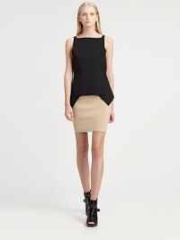 Raw edges and peplum-inspired paneling add structure to this cropped design. SquareneckSleevelessCropped, overlapping front panelSquarebackRayon/viscose/polyesterDry cleanImported of Italian fabricSIZE & FITModel shown is 5'10 (177cm) wearing US size Small. Raw edges and peplum-inspired paneling add structure to this cropped design. SquareneckSleevelessCropped, overlapping front panelSquarebackRayon/viscose/polyesterDry cleanImported of Italian fabricSIZE & FITModel shown is 5'10 (177cm) wearing US size Small.