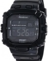 Armitron Men's 40/8244BLK Black Rectangle Chronograph Digital Sport Watch