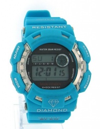 Mens Diamond Watch Aqua Digital Shock Style KM King Master ICE PLUS JOE RODEO AQUA MASTER Mens Diamond Watch Aqua Digital Shock Style KM King Master ICE PLUS JOE RODEO AQUA MASTER