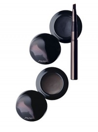 Perfect pots of creamy eyeliner in two rich colors to help create elegantly defined lines or a smoky, sultry look. Remarkably easy to apply, they resist rubbing, water, and sweat to keep eyes emphasized all day long. Comes with easy-to-use, conveniently sized brush.Call Saks Fifth Avenue New York, (212) 753-4000 x2154, or Beverly Hills, (310) 275-4211 x5492, for a complimentary Beauty Consultation. ASK SHISEIDOFAQ 