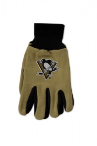 NHL Pittsburgh Penguins Two-Tone Gloves NHL Pittsburgh Penguins Two-Tone Gloves