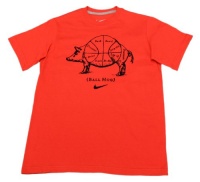 Nike Boys Ball Hog Shirt Red-Medium