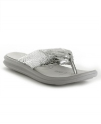 Searching for the ultimate in comfort? Case closed: It doesn't get any better than the Kacy thong sandals by DKNY Active. Searching for the ultimate in comfort? Case closed: It doesn't get any better than the Kacy thong sandals by DKNY Active.