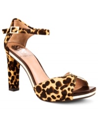 Upgrade the wow factor of your favorite outfit. Metallic accents make Vince Camuto's Thane platform sandals a little dressier than most. Upgrade the wow factor of your favorite outfit. Metallic accents make Vince Camuto's Thane platform sandals a little dressier than most.