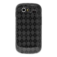 Amzer Luxe Argyle High Gloss TPU Soft Gel Skin Case for Samsung/Google Nexus S - Smoke Gray Amzer Luxe Argyle High Gloss TPU Soft Gel Skin Case for Samsung/Google Nexus S - Smoke Gray