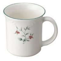 Pfaltzgraff Winterberry 12-Ounce Coffee Mugs, Set of 4