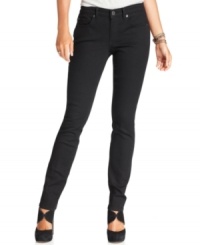 Refresh your denim look with a curve-hugging petite classic from Calvin Klein Jeans. Pair these skinnies with anything from tees to billowy tunics for no-fuss style. Refresh your denim look with a curve-hugging petite classic from Calvin Klein Jeans. Pair these skinnies with anything from tees to billowy tunics for no-fuss style.