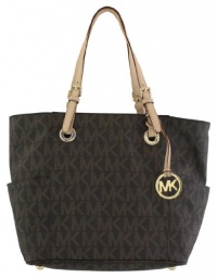 MICHAEL Michael Kors Signature Tote,Brown,one size MICHAEL Michael Kors Signature Tote,Brown,one size
