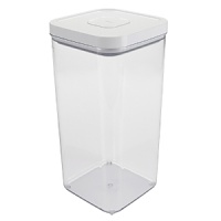 The perfect pet food container for your fuzzy friend, with rounded corners for easy pouring and a simple pop-up lid, keeps your kitchen organized and running smoothly. The perfect pet food container for your fuzzy friend, with rounded corners for easy pouring and a simple pop-up lid, keeps your kitchen organized and running smoothly.